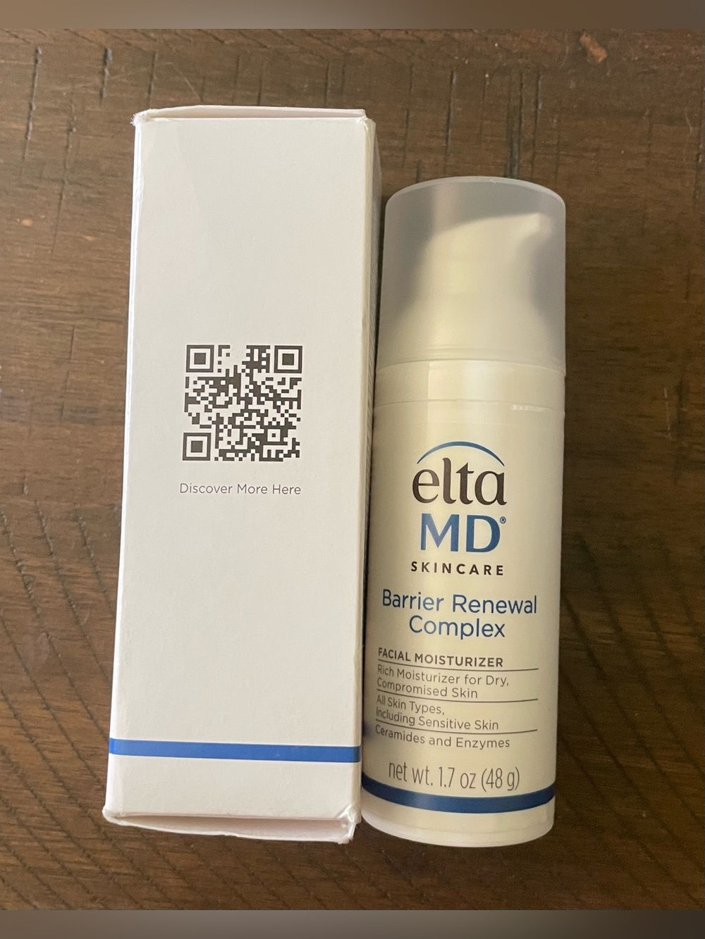 EltaMD Barrier Renewal Complex - White & Blue Packaging